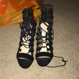 Lace Up Heels